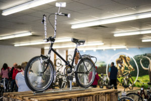 Fahrräder und E-Bikes im Werksverkauf Sachsenring Bike Manufaktur GmbH, Marken wie Steppenwolf, GRACE, VAUN, BIRIA